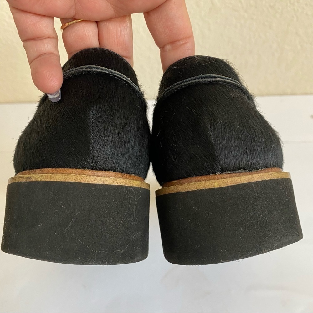 Azura Black Italian Loafer Size 8 Made in Italy - Picture 12 of 15
